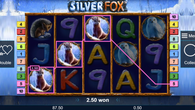 Бонусная игра Silver Fox 8