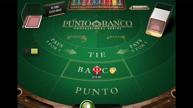 Игровой интерфейс Punto Banco Professional Series 2