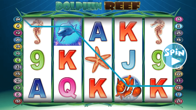 Игровой интерфейс Dolphin Reef 6