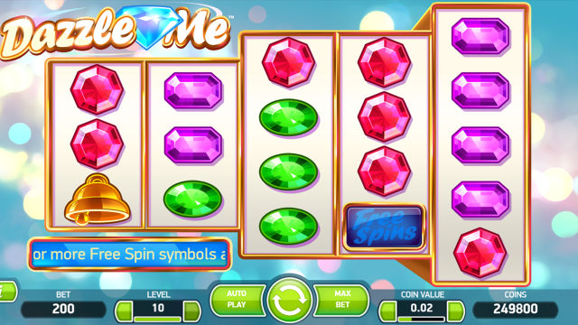 Игровой интерфейс Dazzle Me 1