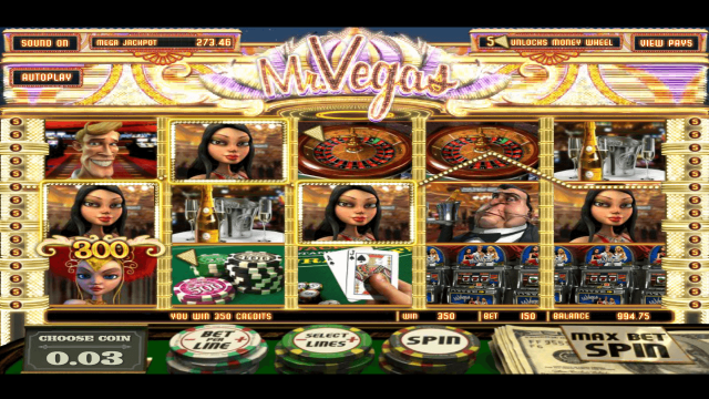 Игровой интерфейс Mr. Vegas 8