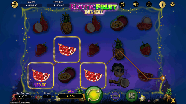 Характеристики слота Exotic Fruit Deluxe 9